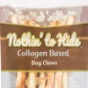 Fieldcrest Farms Nothin' To Hide Rawhide Alternative Twist Stix Natural Dog Chews - Bacon - 10 Pack