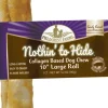 Fieldcrest Farms Nothin' To Hide Rawhide Alternative Roll Natural Dog Chews - Bcn - 10 In - 24 Pack - 24 Pack