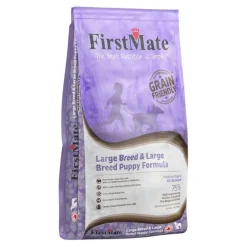 FirstMate Grain-Friendly Large-Breed Adult Puppy Seafood Formula Dry Dog Food - 25 Lbs