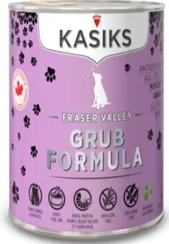 Firstmate Kasiks Fraser Valley Grain-Free Grub Canned Dog Food - 12.2 Oz - Case of 12