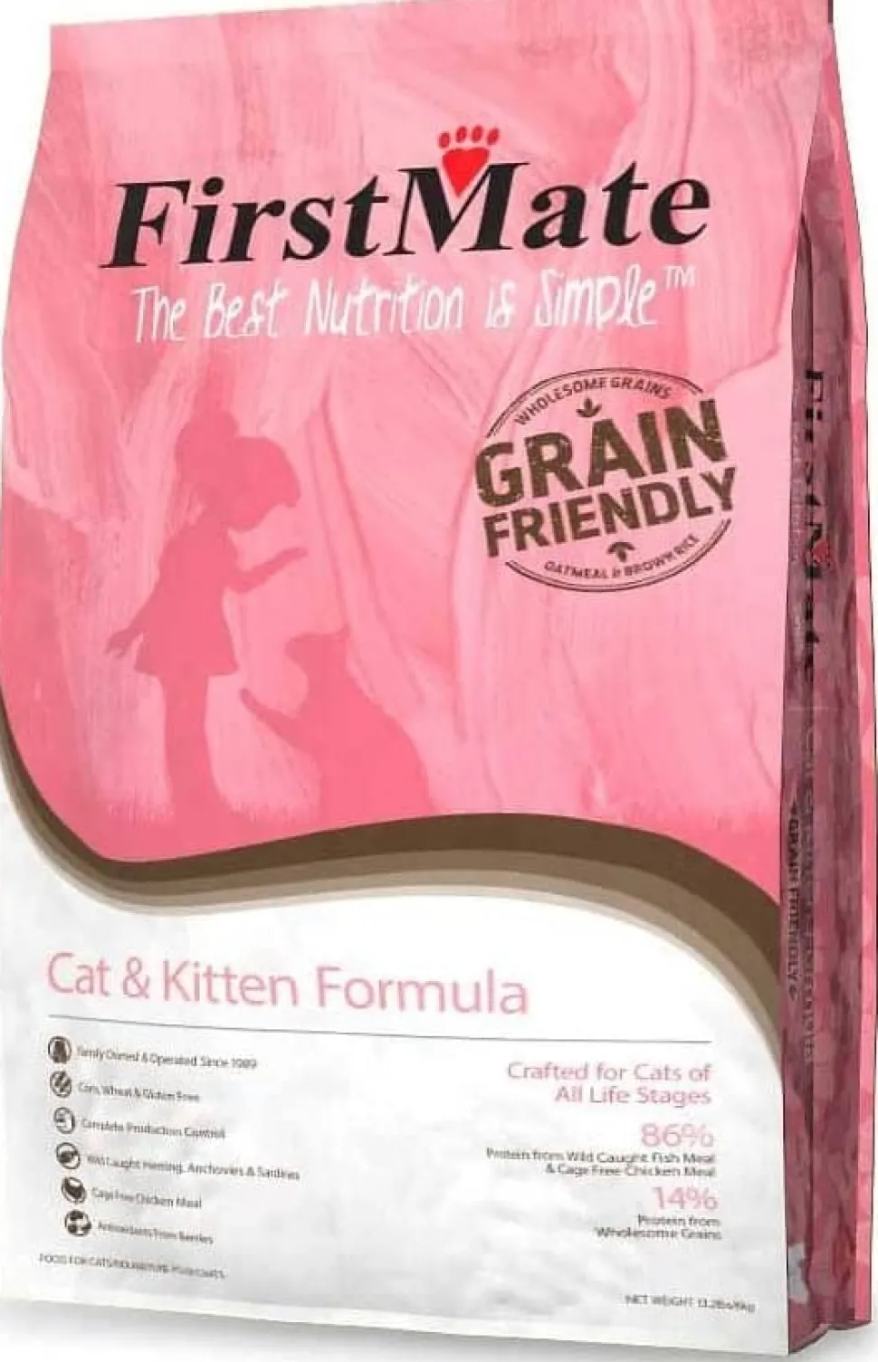 FirstMate Kitten Dry Cat Food - 5 Lbs