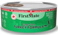 FirstMate Limited Ingredient Diet Grain-Free Turkey Canned Cat Food - 5.5 Oz - Case of 24