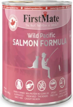 Firstmate Limited Ingredient Diet Wild Salmon Canned Cat Food - 12.2 Oz - Case of 12