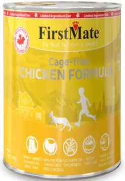 FirstMate Limited Ingredient Diet Grain-Free Chicken Canned Cat Food - 12.2 Oz - Case of 12
