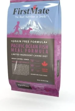 FirstMate Limited Ingredient Diet Grain-Free Weight Control OceanFish Dry Dog Food - 28.6 Lbs