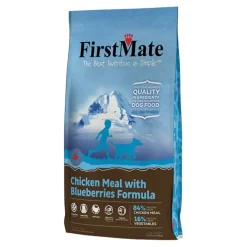 FirstMate Limited Ingredient Diet Grain-Free Chicken Blueberry Dry Dog Food - 14.5 Lbs