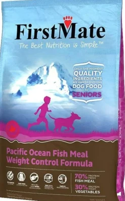FirstMate Limited Ingredient Diet Grain-Free Weight Control OceanFish Dry Dog Food - 14.5 Lbs