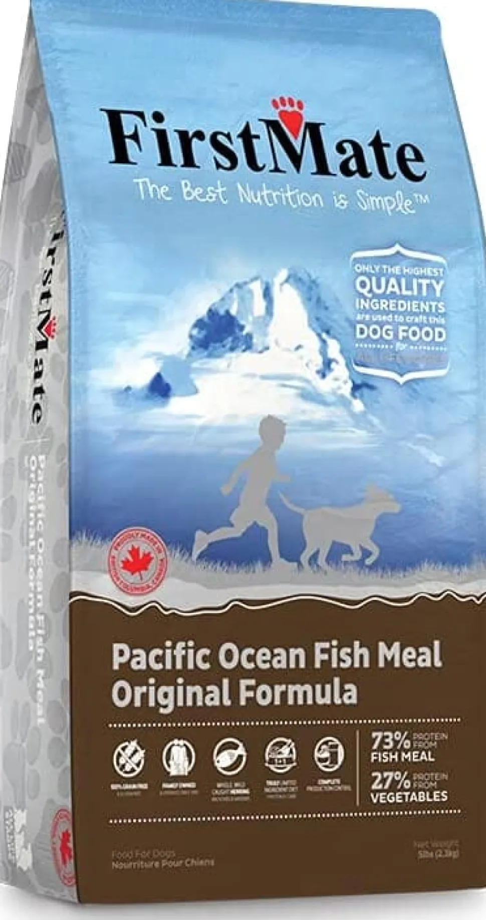 FirstMate Limited Ingredient Diet Grain-Free OceanFish Dry Dog Food - 5 Lbs