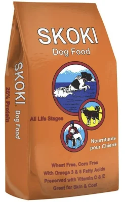 Firstmate Skoki Skin and Coat Care Chicken and Fish Dry Dog Food - 40 Lbs