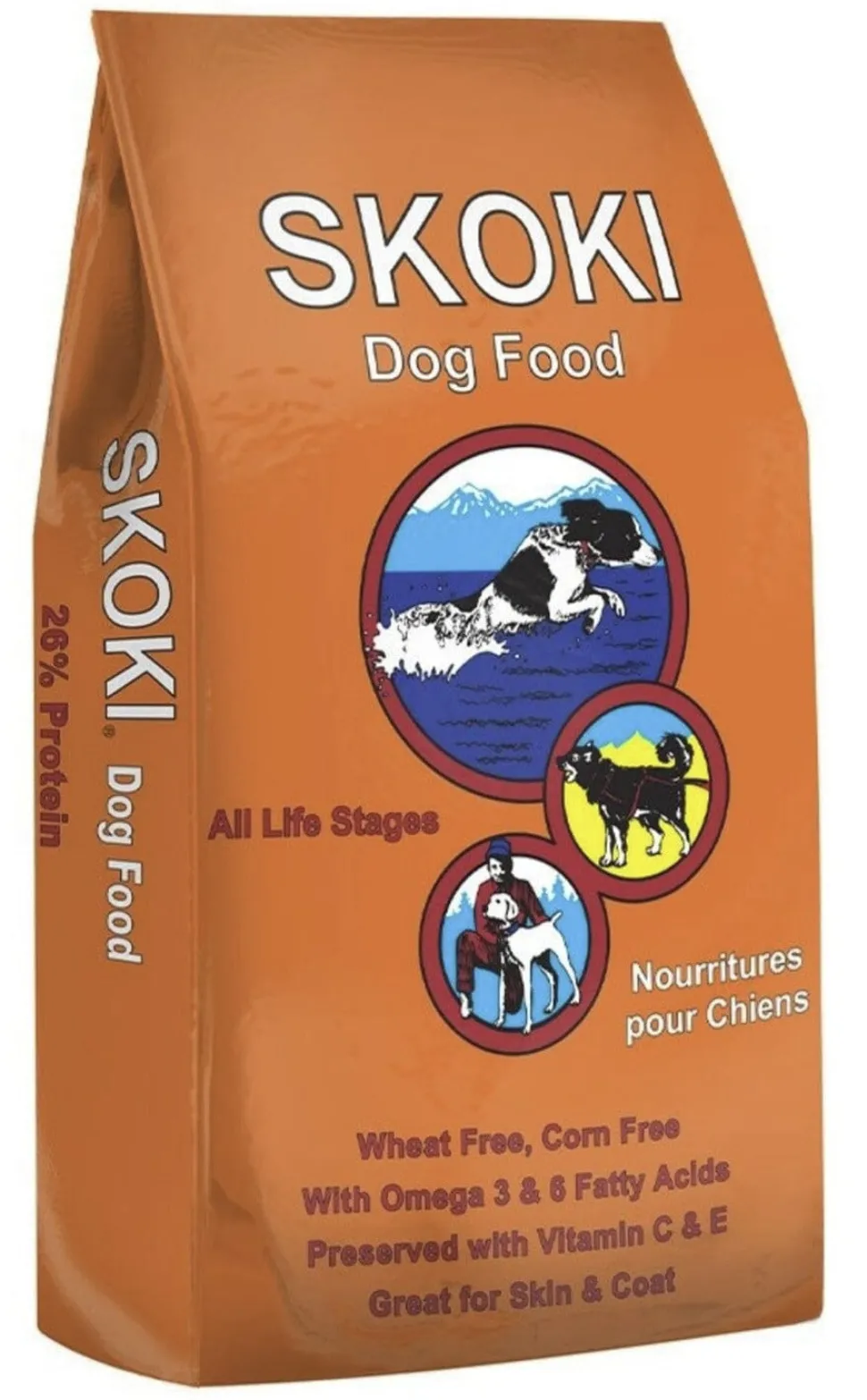 Firstmate Skoki Skin and Coat Care Chicken and Fish Dry Dog Food - 40 Lbs