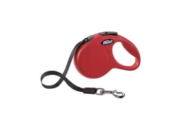 Flexi Classic Tape Rectractable Dog Leash - 26 Lbs - Red - Extra Small - 10 Feet