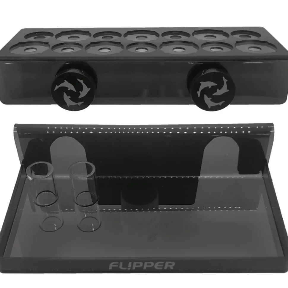 Flipper Cleaner Frag Station with Clip-On Utility Shelf Magnetic - One Size