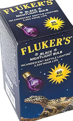 Fluker's Black Nightlight Bulb - 60 W