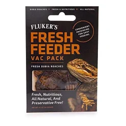 Fluker's Fresh Feeder Vac Pack - Fresh Dubia Roaches - 0.7 oz