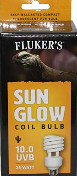 Fluker's Sun Glow Coil Bulb - Desert - 26 W