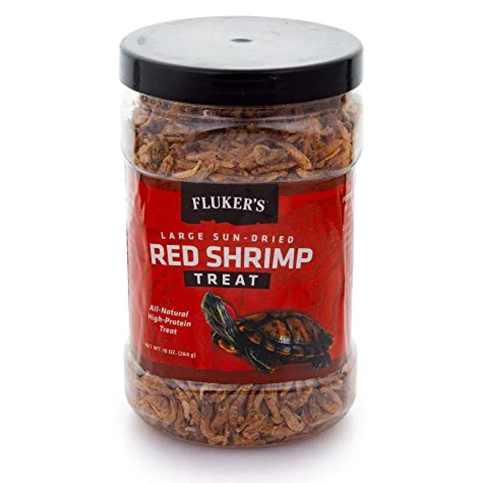 Fluker's Sun-Dried Large Red Shrimp Treat - 10 oz