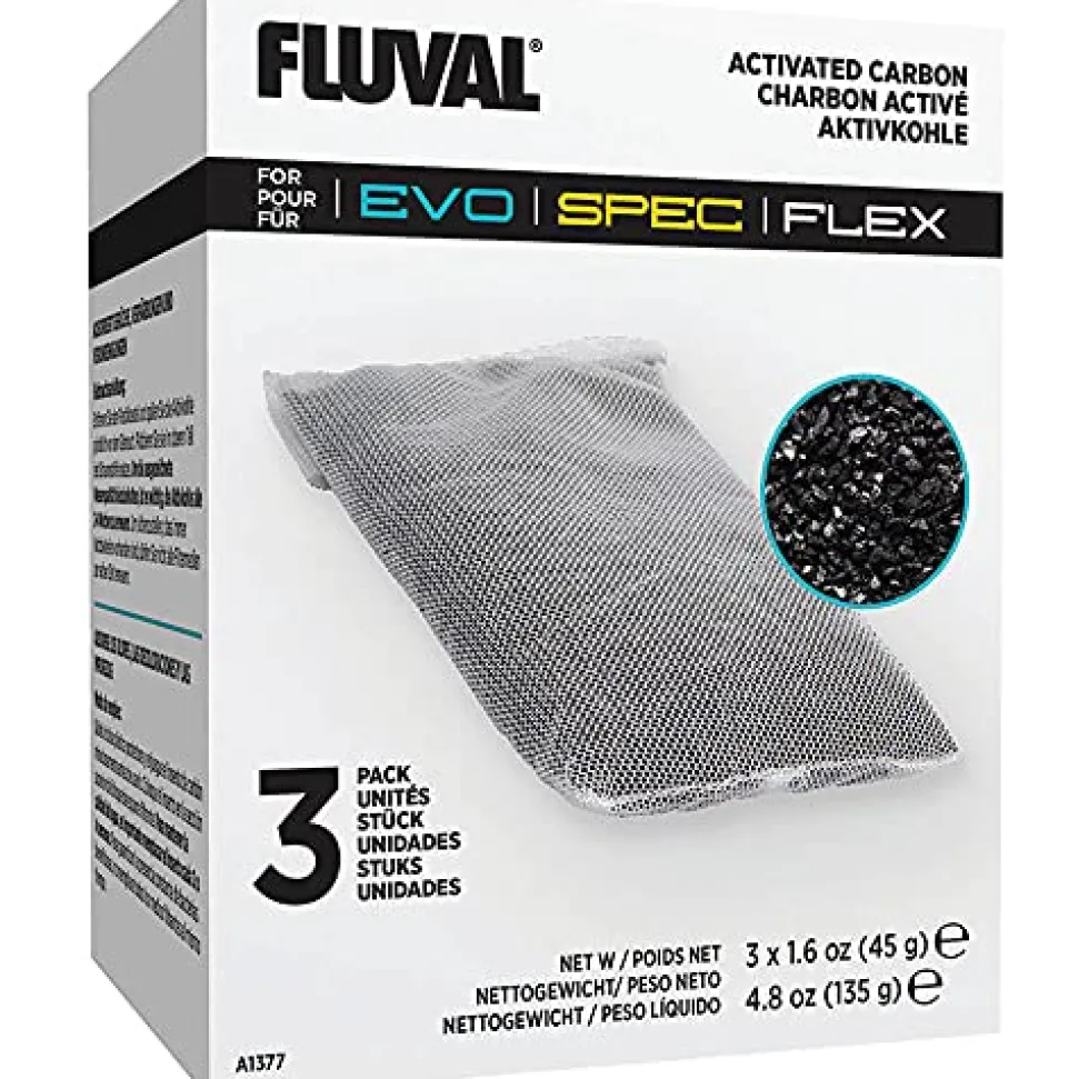 Fluval Activated Carbon Insert for Fluval SPEC Aquariums - 3 pk