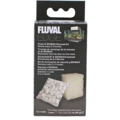 Fluval Edge Foam & Biomax Renewal Kit