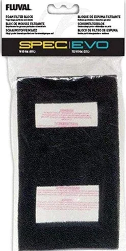 Fluval Spec/Evo Foam Filter Block - Black