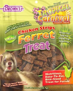 F.M. Brown's Chicken Strips Ferret Small Animal Treats - 2 oz