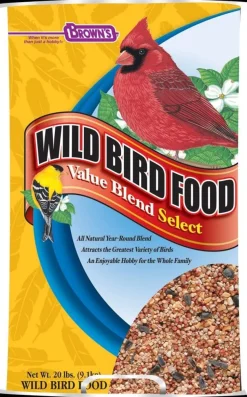 F.M. Brown's Value Blend Bird Food - 20 lb Bag