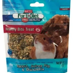 Forti-Diet Pro Health Healthy Bits Treats for Rabbits, Guinea Pigs & Chinchillas - 4.5 oz
