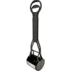 Four Paws Allen's Spring Action Dog Scooper For Grass Standard Black - 5.13 in X 5.5 in X 24.75 in