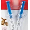 Four Paws Easy Feeder Hand Syringe for S.A. Dog Milk Replacers - Blue/Clear - Small