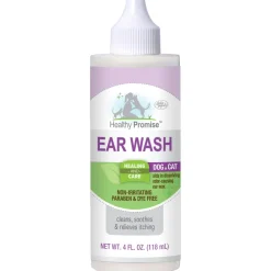 Four Paws Healthy Promise Pet Ear Wash for Dogs and Cats Ear Wash - 4 Oz