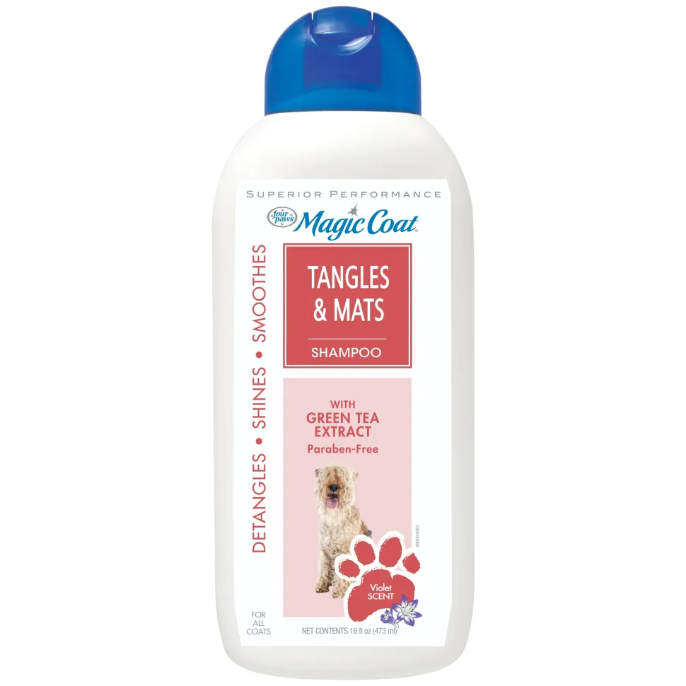 Four Paws Magic Coat Detangling Shampoo for Dogs Detangling Dog Shampoo - 16 Oz