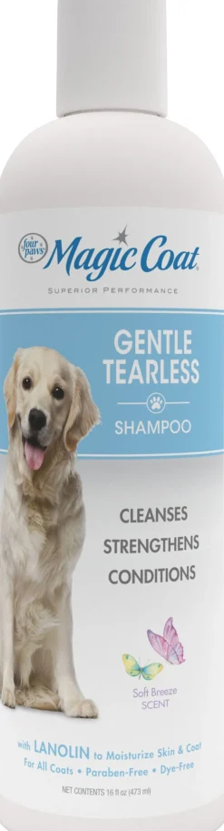 Four Paws Magic Coat Gentle Tearless Dog Shampoo - Soft Breeze - 16 Oz