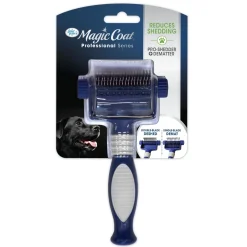 Four Paws Magic Coat Professional Series Pro-Shedder + Dematter Dog Deshedding Tool - One Size
