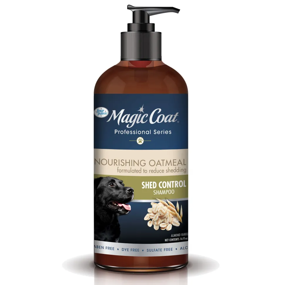 Four Paws Magic Coat Professional Series Nourishing Oatmeal De-Shedding Dog Shampoo De-Shedding - 16 Fl. Oz