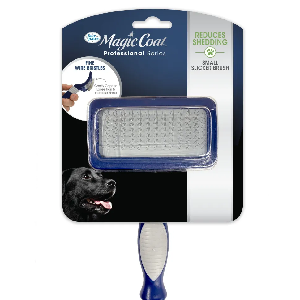 Four Paws Magic Coat Professional Series Slicker Brush for Dogs Slicker Brush - Small