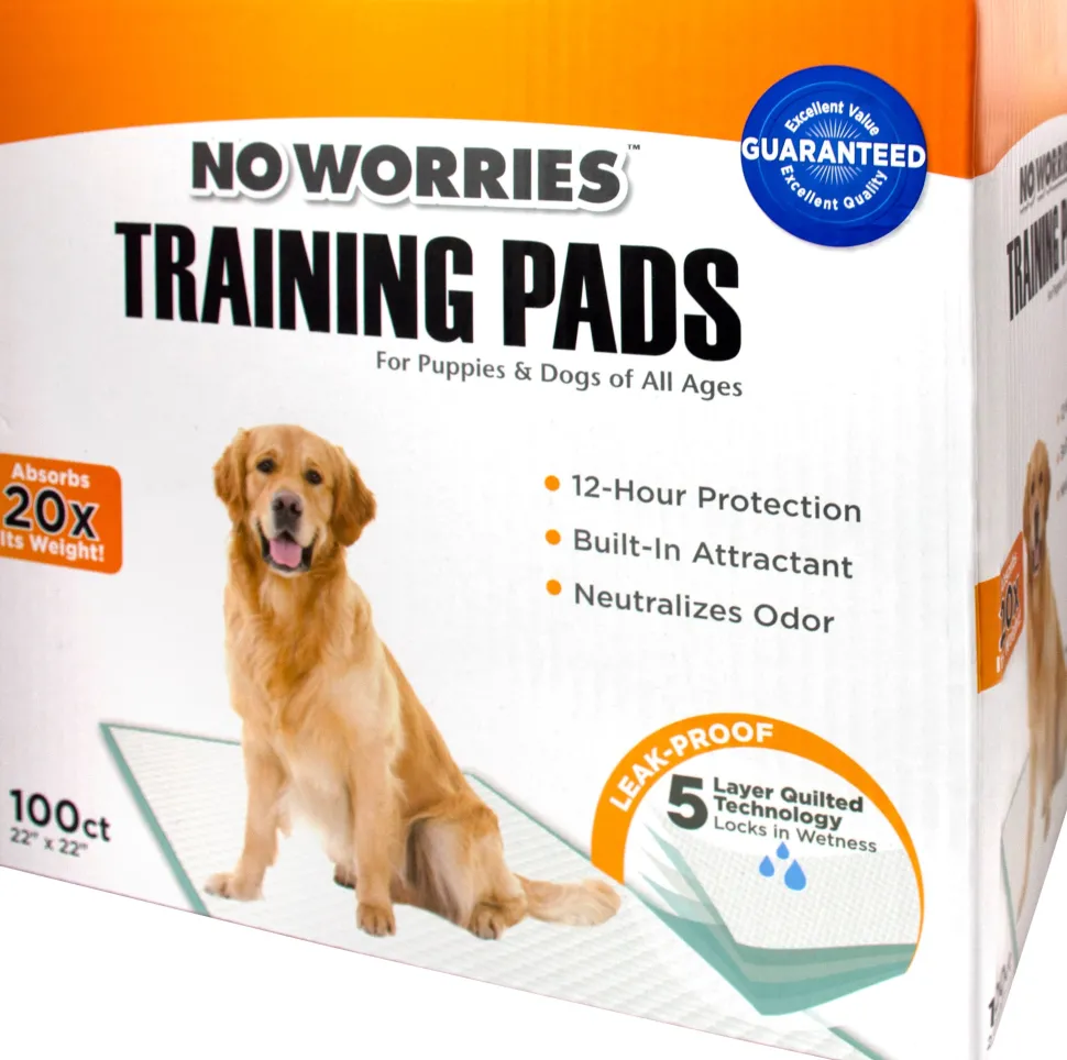 Four Paws No Worries Training Pad Dog Training Pads - 100 Count