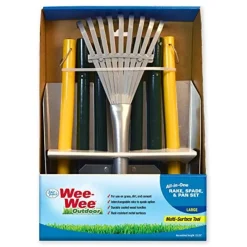 Four Paws Wee-Wee All-In-One Rake Spade And Pan Set Dog Waste Pick Up - Large