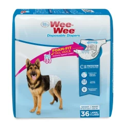 Four Paws Wee-Wee Disposable Dog Diapers Diaper - Large/XL - 36 Count