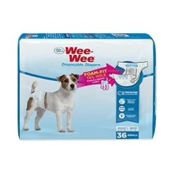 Four Paws Wee-Wee Disposable Dog Diapers - Small - 36 Pack