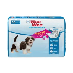 Four Paws Wee-Wee Disposable Dog Diapers Diaper - Extra Small - 36 Count
