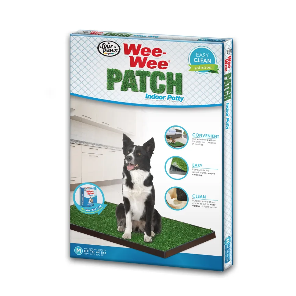 Four Paws Wee-Wee Dog Grass Patch Tray Patch - Medium - 3 Count
