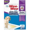 Four Paws Wee-Wee Insta-Rise Border Pad Dog Training Pads - 22 X 23 In - 10 Pack