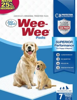 Four Paws Wee-Wee Pads Dog Training Pads - 22 X 23 In - 7 Pack