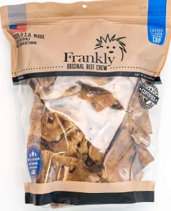 Frankly Pet Chicken Chips Natural Dog Chews - 1 lb Bag