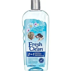 Fresh 'N Clean 2-In-1 Conditioning Dog Shampoo - Baby Powder - 18 Oz