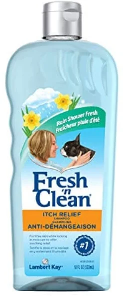 Fresh 'N Clean Itch Relief Dog Shampoo - Rain Shower - 18 Oz