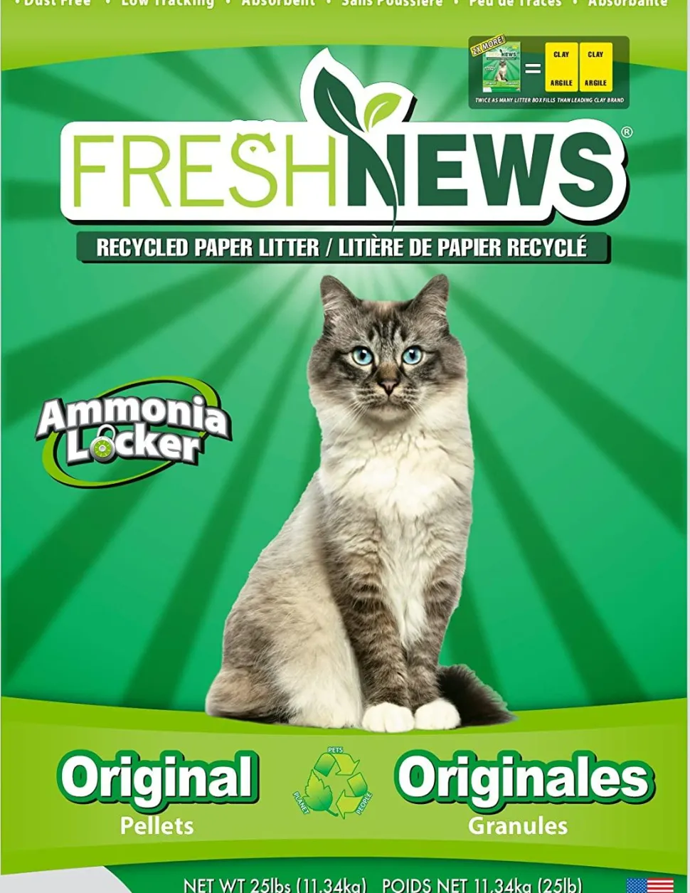 Fresh News Fresh News Cat Litter - 25 lb Bag