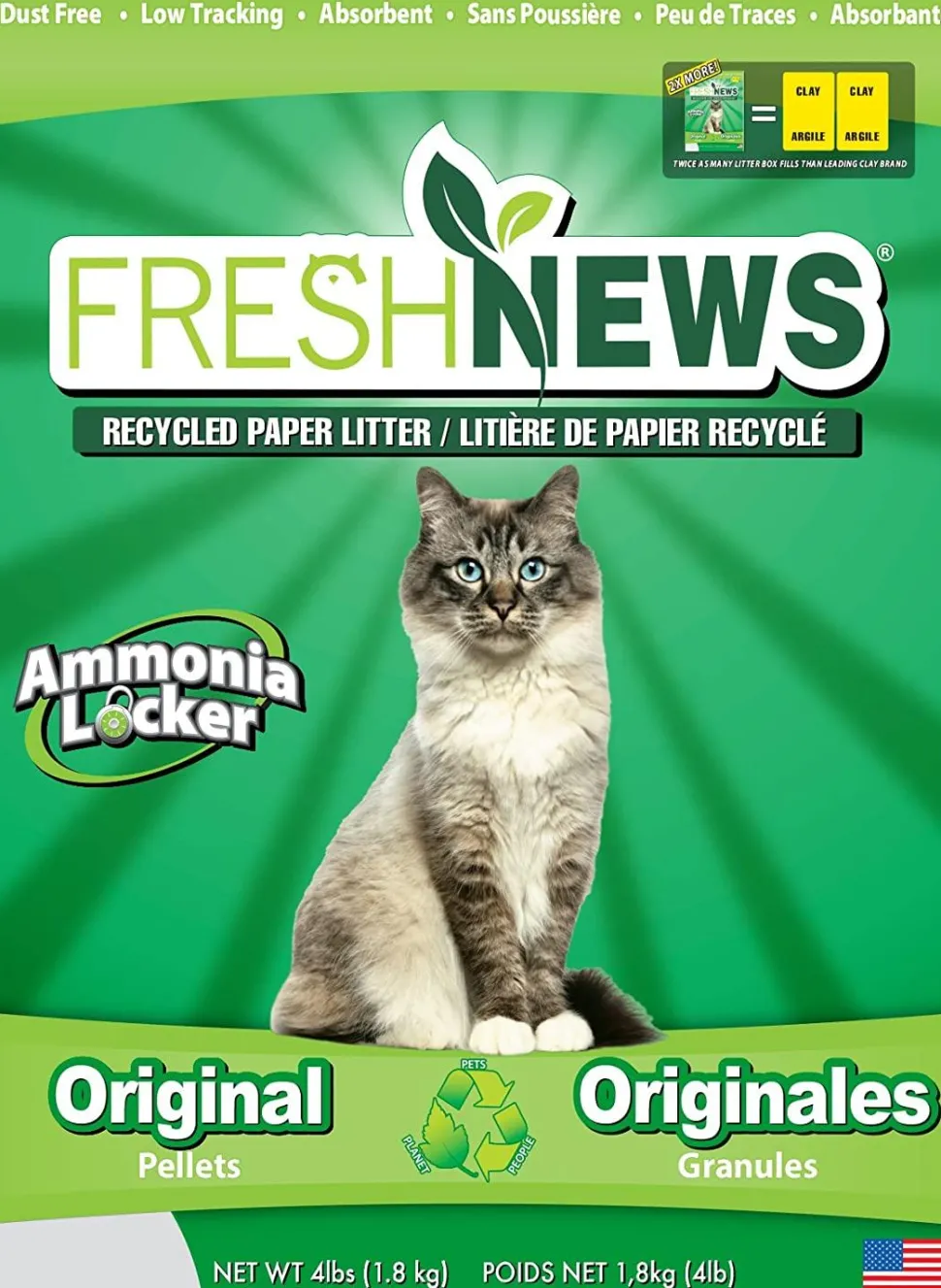 Fresh News Fresh News Cat Litter - 4 lb Bag - 6 Count