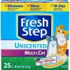 Fresh Step Simply Unscented Clumping Cat Litter - Unscented - 25 Lbs