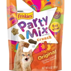 Friskies Party Mix Original Crunch Cat Treats