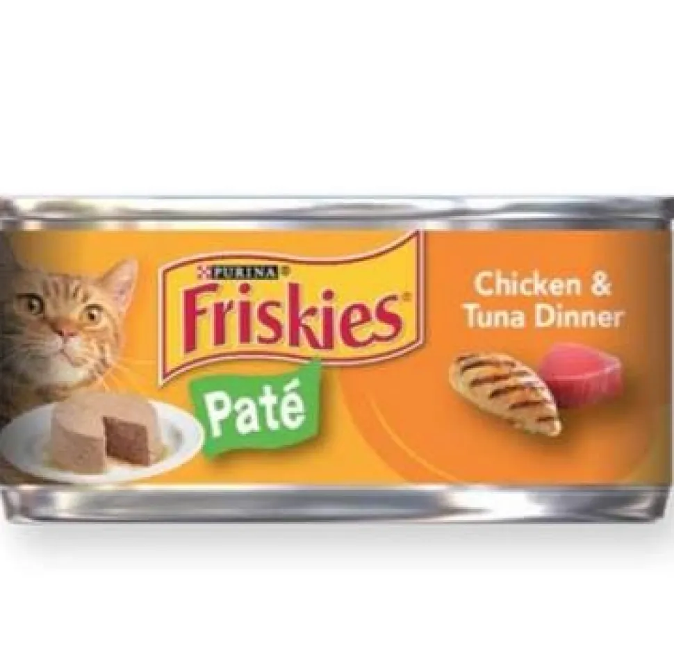 Friskies Pate Chicken And Tuna Dinner In Sauce Canned Cat Food